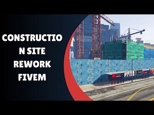 Revamp Your FiveM City with Construction Site Rework!