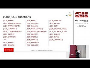 Using JSON in MySQL to get the best of both worlds (JSON + SQL) by Chaithra Gopalareddy