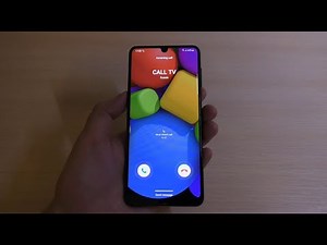 Samsung A22 Incoming Call