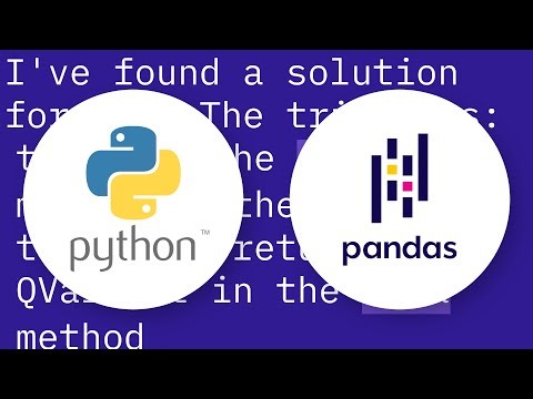 PyQt - Column of Checkboxes in a QTableView
