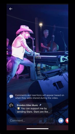15 reactions · 3 comments | Subscribe now to watch all livestream shows AND get our new upcoming blues album free $4.99 a month support American made music. Click  https://m.facebook.com/brandongilesmusic/support/?surface=permalink_become_supporter_url&entrypoint_surface=comet_permalink | Brandon Giles Music | Facebook