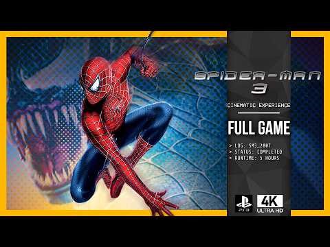Spider-Man 3 (PS3) | Full Game in 4K (No Commentary)