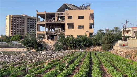Lebanon: New video of the targeted building in Jiyeh