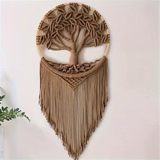 Tree of Life Macrame Wall Hanging Boho Woven Tapestry Handmade Wall Decor for Bedroom Living Room Nursery Apartment - Etsy
