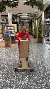 At Sak’s Fifth Avenue and it’s late, 3am, the truck is full and there’s more stuff to put in it. Mmm will it all fit? That’s not a choice. 🤣 | Castle Noel