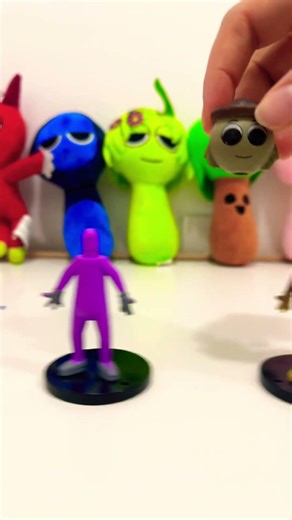 Choosing Heads of Sprunki toys #sprunki #chooseone #choosehead #sprunkigame