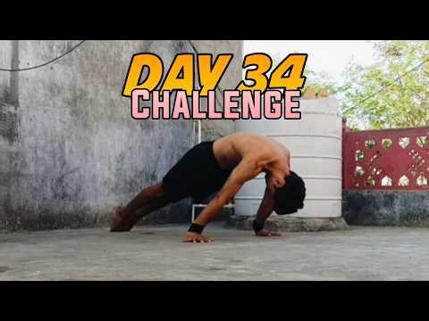 Calisthenics Day 34/90 Challenge | Planche Journey