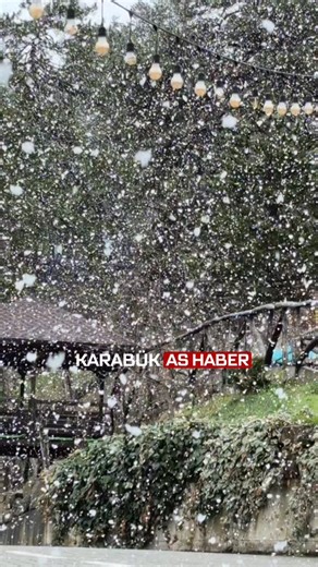 Yenice'de Kar Yağışı Etkili Oluyor. #karabük #safranbolu #karabukashaber #ovacık #yenice | Karabükashaber