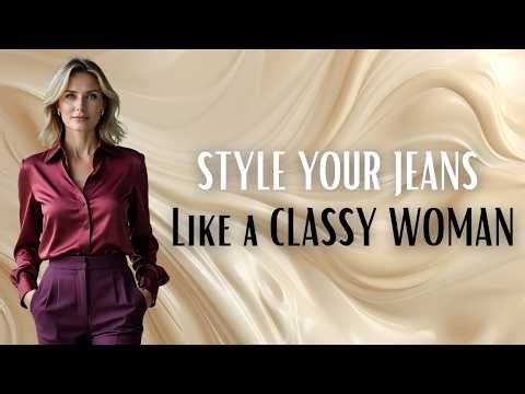 5 GENIUS TRICKS to Style Your Jeans Like a Classy Woman