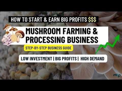 Earn $1,000/Month from Mushroom Farming | Complete Business Guide