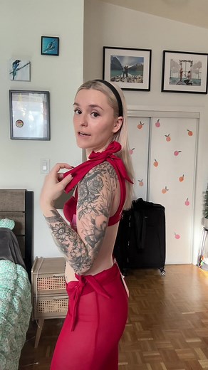 Cute Red Bikini Try-On Haul