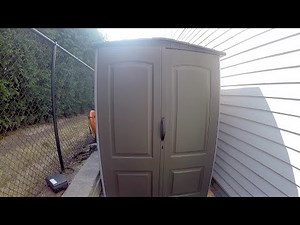 Rubbermaid 5X6 Big Max Storage Shed Assembly and Review