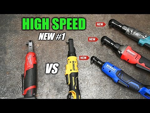DeWALT's ONLY High Speed Ratchet, New Harbor Freight & Kobalt vs M12