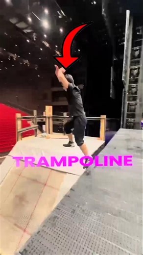 His Trampoline Skills Are So Smooth… Wait for the Ending 😳 #shorts