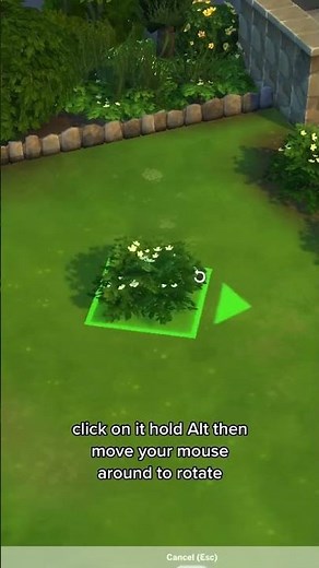 Here's how to freely rotate items in the sims! #sims4 #shorts
