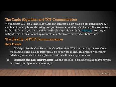 Understanding C# Socket Communication: Does Every Receive Correspond to One Send?