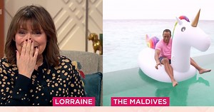 ITV's Andi Peters saved from accident by quick-acting Lorraine crew