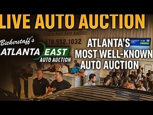 “LIVE AUTO AUCTION Madness in Atlanta! 🚗🔥 Public & Dealer Bidding War Begins!”