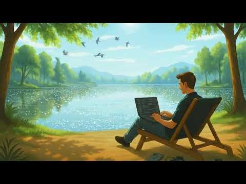 “Coding by the Lake 🌿 | Relaxing Focus Music for Productivity & Study”