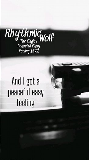 The Eagles - Peaceful Easy Feeling #70s #music #lyrics