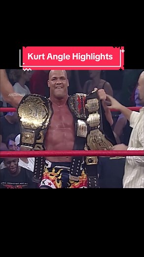 Perc Angle was a moment in time 😮‍💨🔥 #justintune #fyp #kurtangle #percangle #kurtanglememe #tna #wwe