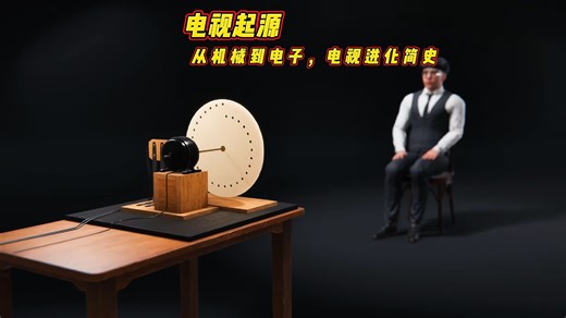从机械到电子，第一台电视的诞生与进化！