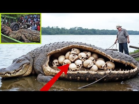 World’s Biggest Man Eating Crocodile Finally Caught and It’s TERRIFYING