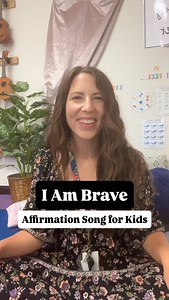 Yesterday was the first day of school for me and my 4-year-old son. It was a big day—new school, new faces, and all the big feelings that come with change. On the way there, we sang one of my favorite affirmations together: 🎵 I am brave, I am strong, I am kind, and I am loved. 🎵 By the time we pulled up, his shoulders relaxed, and he sat up a little taller—like he was ready to take on the day. Songs are such a powerful way to introduce affirmations—whether it’s in the car, at the start of your
