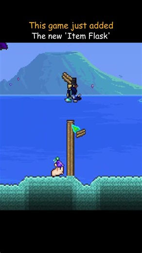 Terraria 1.4.5 just added the new "Item Flask"