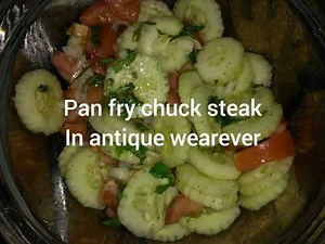 Pan-fry Chuck Steak in Wearever