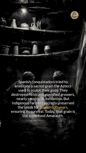 81K views · 1.3K reactions | A sacred Aztec grain banned by conquistadors survived for 500 years in secret. #history #ancienthistory #survival #aztec | Uncover This | Facebook