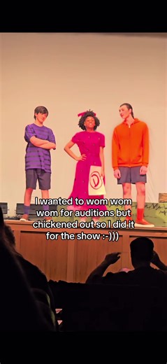 99% this production I did of it was a illegal but it’s okay #musicaltheatre #youragoodmancharliebrownthemusical #sallybrown #singing