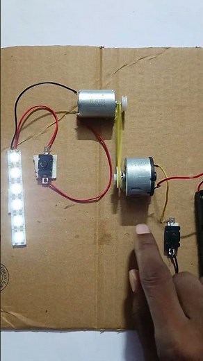 Generate Free Electricity with DC Motor