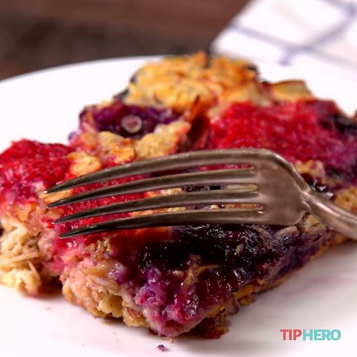 Baked Oatmeal Breakfast Casserole