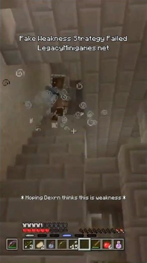 Fake potion in Java Battle Minigame