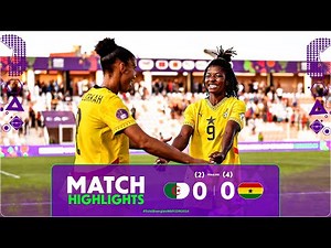 Algeria (2) 0-0 (4) Ghana Match Highlights l TotalEnergies WAFCON 2024 l Quarter-Final