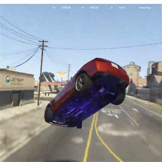 I Make My Car Fly in the Air! 🚗💨 (Insane GTA 5 Stunts)