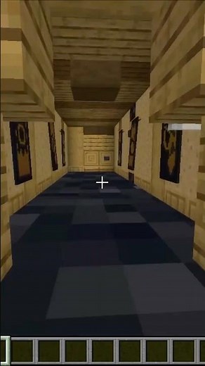 Escape the Ink Demon in Minecraft #minecraft #batim #shorts #shortvideo minecraftshorts