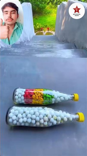 Breaking glass bottles ⚠️🔥 crushing crunchy and soft things #satisfying #asmrsounds #shorts