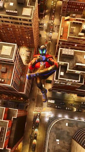 Marvel's Spider-Man 2 PC Miles Morales Web Swing | Aerial 🔥 #shorts