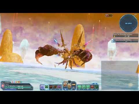 PSO2 | Final Battle: The Space-Time Rift | Depth100 HERO 8:11