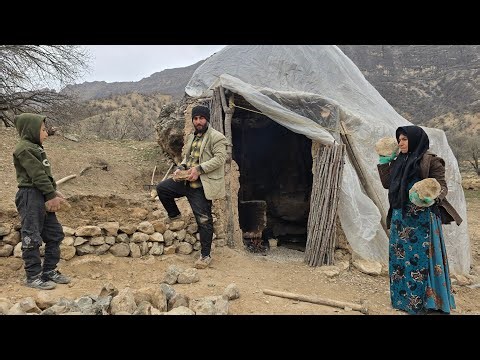 Caveman Life in the Mountains: Building a Safe Cave Home and Surviving Winter