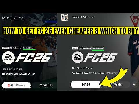 How To Get FC 26 for EVEN CHEAPER & Best Version To Buy EA Sports FC 26