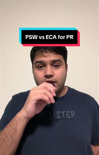 📊 PSW vs ECA: Which course has better PR chances? #canadapr #kdincanada #pgwp #ugeccanada #nepaliincanada
