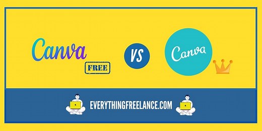 Canva vs Canva Pro: Should I Upgrade My Account to Pro? - Everything Freelance