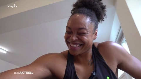 MDR aktuell 17:45 Uhr: Diskuswerferin Shanice Craft mit neuem Training zur Weltmeisterschaft nach Tokio