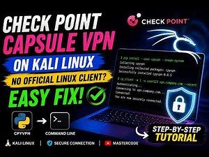 How to Connect to Check Point VPN on Kali Linux Using cpyvpn