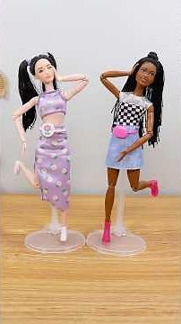 Thrift Store Barbies Get a Glow Up #barbiemakeover #thriftflip #barbiediy