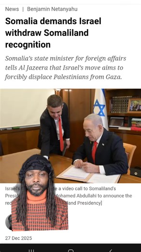 Somalia's Response to Israel's Recognition of Somali Land
