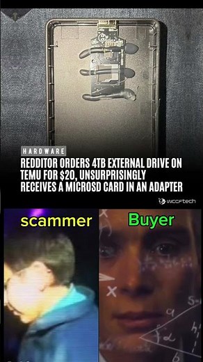 4TB for $20 💀 Temu Scam EXPOSED (MicroSD Inside)